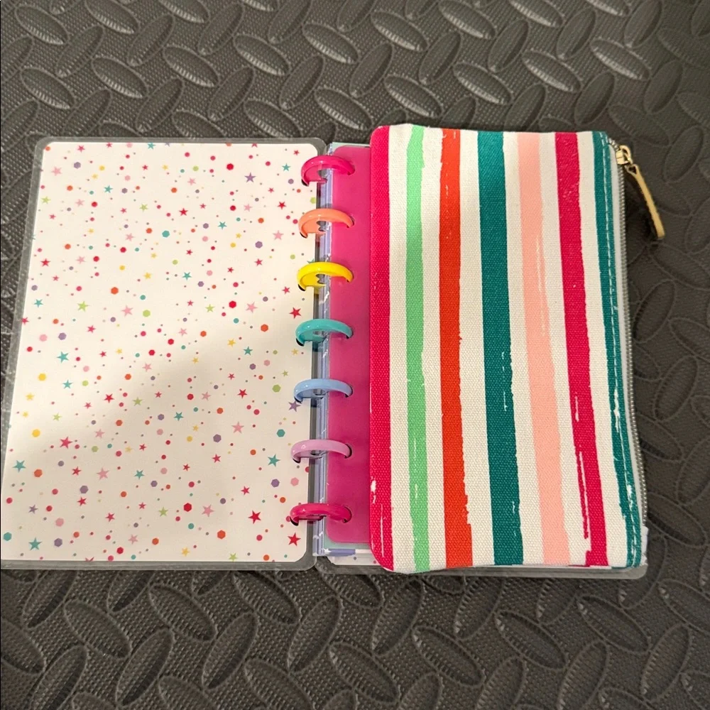 The Happy Planner - Black with Multicolor Accents